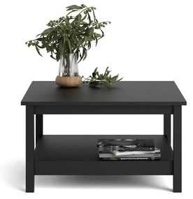 Черна маса за кафе 81x81 cm Madrid - Tvilum