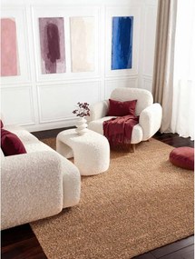 Бежов ръчно изработен килим от букле 200x290 cm Notting Hill Portobello – Ted Baker