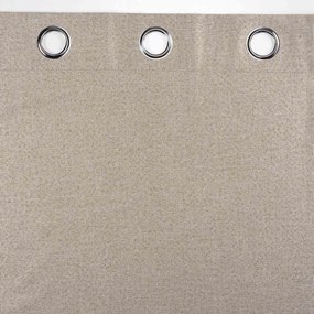 Бежова затъмняваща завеса 140x260 cm Crepuscule – douceur d'intérieur