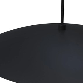 Черно висящо осветително тяло, височина 150 cm Poppins - SULION