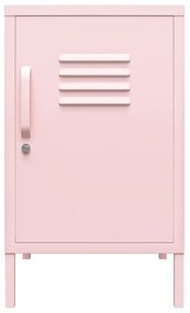 Светлорозово метално нощно шкафче Cache – Novogratz