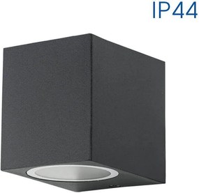 Фасадно осветително тяло PORTO, черен, 1xGU10