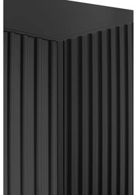 Черен скрин , ширина 200 cm Doric - Teulat