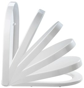 Тоалетна чиния с автоматично затваряне 34,5 x 45,5 см Palma – Wenko