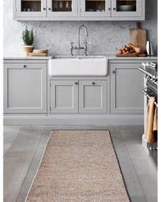 Бежов килим за открито и закрито 60x85 cm Effi Granit – Pappelina