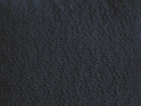 Тъмносин ъглов диван от прежда с примки от букле (десен ъгъл) Azra – Bobochic Paris