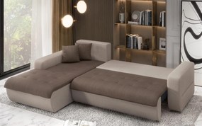 Разтегателен ъглов диван Дарвин