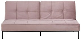 Розов разтегателен диван Perugia - Actona