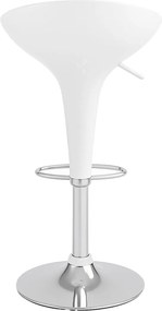 Бар стол Elaina-Бял (2) парчета