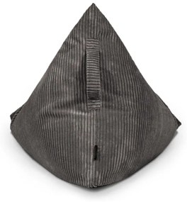 Детски пуф от рипсено кадифе в тухлен цвят Razzy – SLOWDOWN