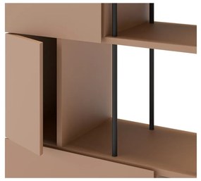 Библиотека в тухлен цвят 84x175 cm Perla – Marckeric