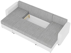 Ъглов диван Astana U-White