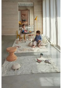 Памучно детско килимче за игра в цвят мента 90x130 cm Waves – Lorena Canals