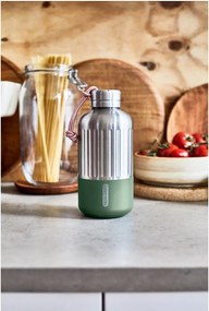 Термо бутилка от неръждаема стомана в сребрист цвят 650 ml Explorer – Black + Blum