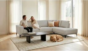 Сив ъглов диван (десен ъгъл) Chile – Scandic