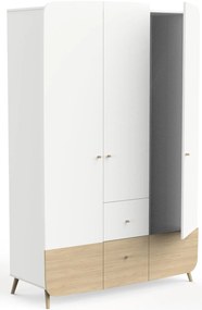 Гардероб Firma 3 врати-Leuko