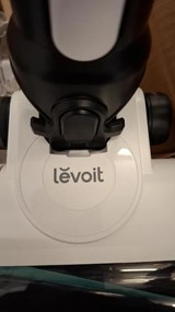 Втора ръка: Вертикална прахосмукачка Levoit LVAC-200, 180W, Автономия 50 мин, 5-степенна филтрация, LED, Без заплитане, Turbo, Бял/черен