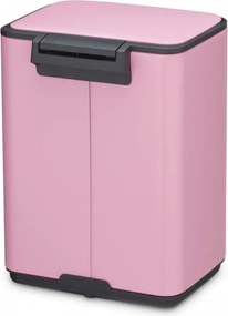 Кош за боклук Brabantia Bo Pedal 1010444, 4 л, Леко затваряне, Противоплъзгаща основа, Розов