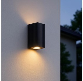 Brilliant - Екстериорен аплик JELANI 2xGU10/10W/230V IP44 черен