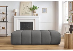 Тъмно сива табуретка за крака Mont-Blanc - Bobochic Paris