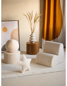 Кремав детски стол от букле Cloud – Wigiwama