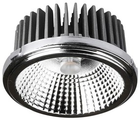 LED Спот за вграждане LED/20W/230V 3000K Ø 11 см лъскав хром