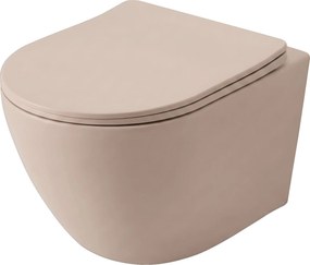 тоалетна чиния REA Carlo Mini Tornado Mocca Matt