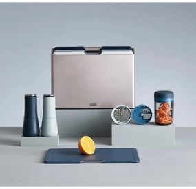 Комплект от 2 сини мелнички за сол и пипер Milltop Sky - Joseph Joseph