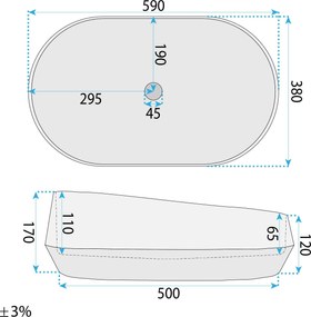 Умивалник за плот Zoe Dune