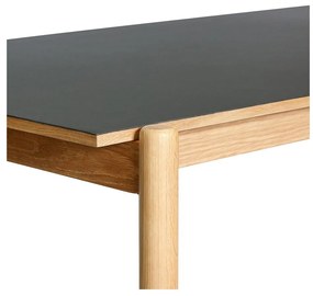 Трапезна маса от масивен дъб 107x190 cm Oblique – Hübsch