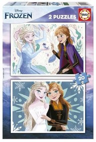 Комплект от 2 Пъзела Frozen 20 Части