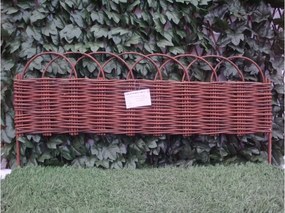 Декоративна плетена ограда - модел 4