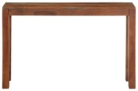 4102373 vidaXL Конзолна маса 120x30x76 cm Масивна дървесина Акация
