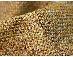 Модулна табуретка в цвят горчица Kalai – Makamii