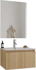 Комплект за баня Drop Gemini 75 slim-Сонома