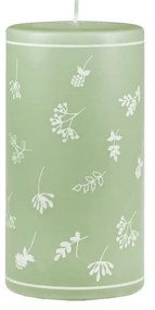 Зелена свещ , време на горене 87 h Fleur - Unipar