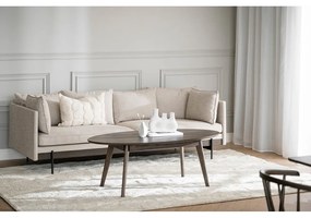 Тъмнокафява масичка за кафе от декор от дъб 65x130 cm Yumi – Rowico