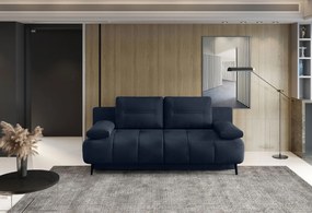 Диван Джесика двуместен-тъмно син