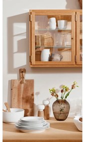 Мелничка за подправки, изработена от дъбово дърво с детайл от бял порцелан Hammershoi, височина 17,5 cm Hammershøi - Kähler Design