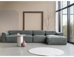 Светлозелен ъглов диван (десен ъгъл) Flex Felix – Miuform