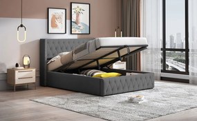 Тапицирано легло Zenmor-Сив