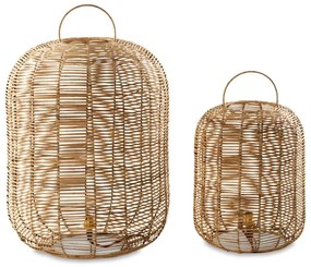 Плетена настолна лампа, височина 65 cm Noko - Nkuku