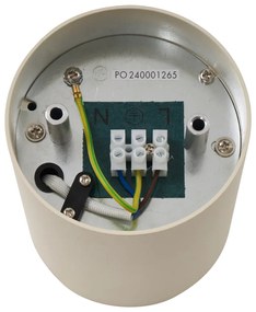 Модерен повърхностно монтиран прожектор бежов GU10 50mm въртящ се и накланящ се - Rondoo Up