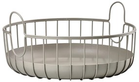 Телена метална кошница ø 38x18 cm Inu – Zone