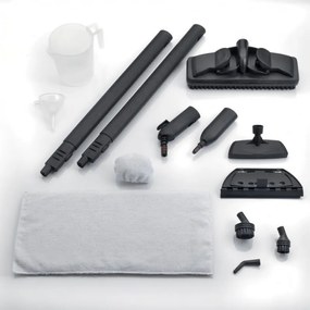 Парочистачка Ariete XSTEAM 4147/02, 1500W, 4 bar, 0.6 л, Дезинфекция, Без следи от влага, Регулируема пара, Бял/син