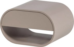 Сиво-бежов на няколко нива стенен рафт 39 cm Momo – WOOOD