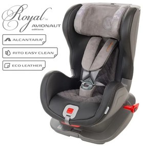Детско столче за кола Glider Royal 9-25 кг. AVIONAUT - черно