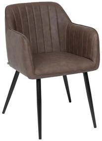 Трапезен стол atmosphera Visoca - Кафяв