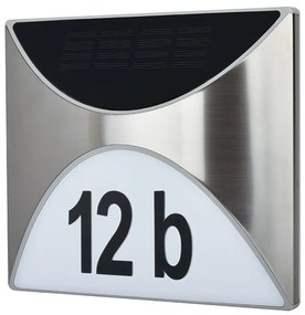 Spot-Light 6710202 - LED соларен номер 3x0,1W, 2,4V, IP44