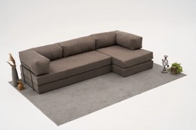 Ъглов диван Comfort, цвят Сив